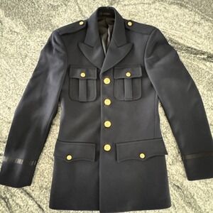 ANCHOR Navy Blue UNIFORM 710BL WOMEN CLASS A TALL SINGLE BREASTED Gold Buttons